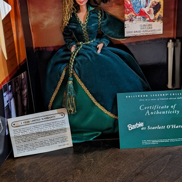 Barbie as Scarlet O'Hara #12045 - Picture 6 of 6